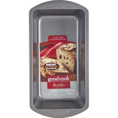 GOODCOOK 0 NonStick Loaf Pan, 1012 in L, 88 in W, 83 in H, Steel, Dishwasher Safe Yes 4025